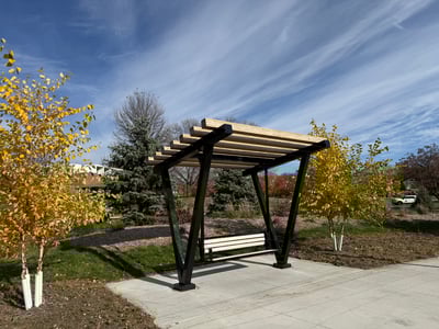 Fridley’s 61st Ave Parklet