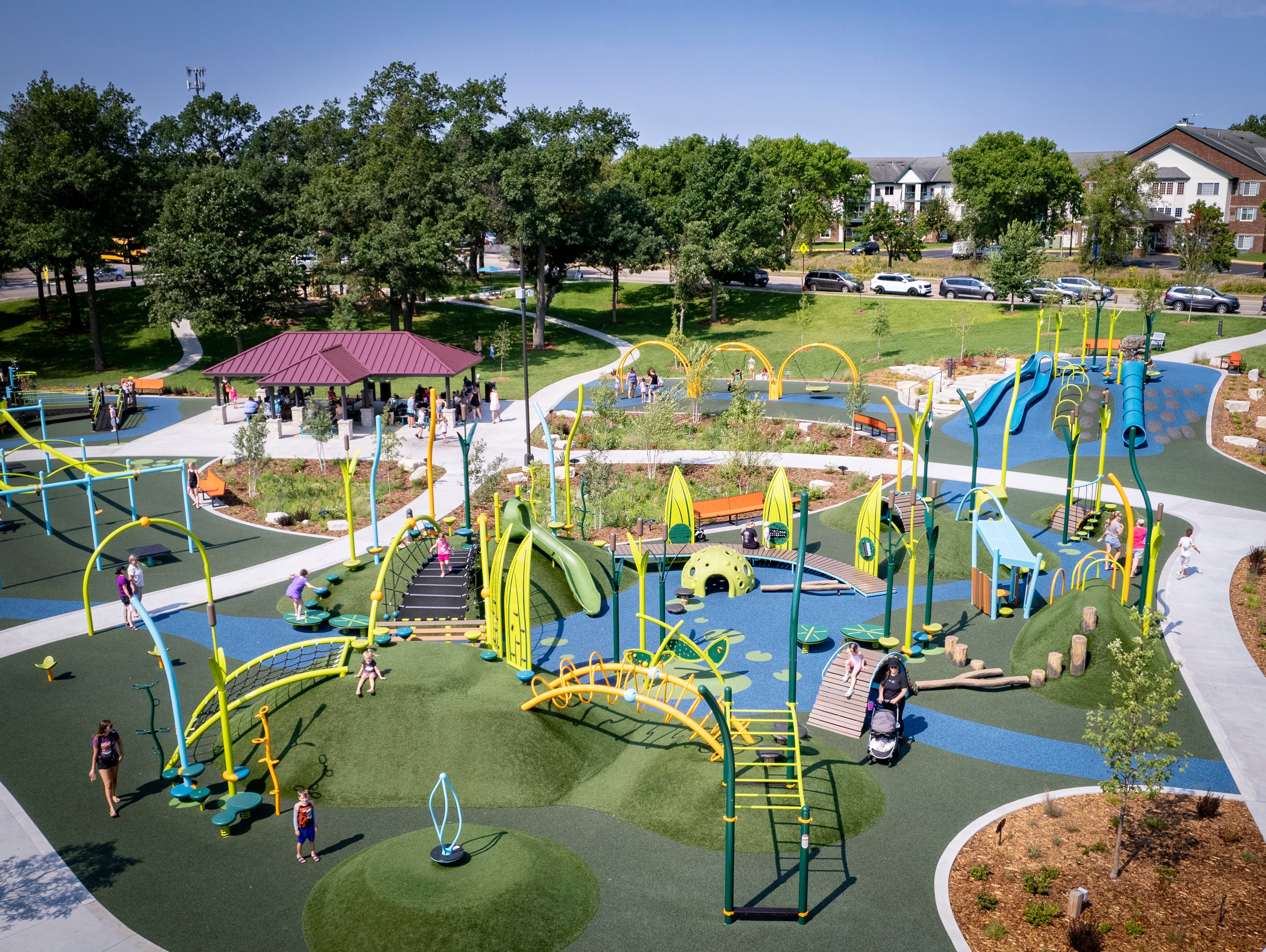 MN - Shoreview Commons Destination Playground  - 283
