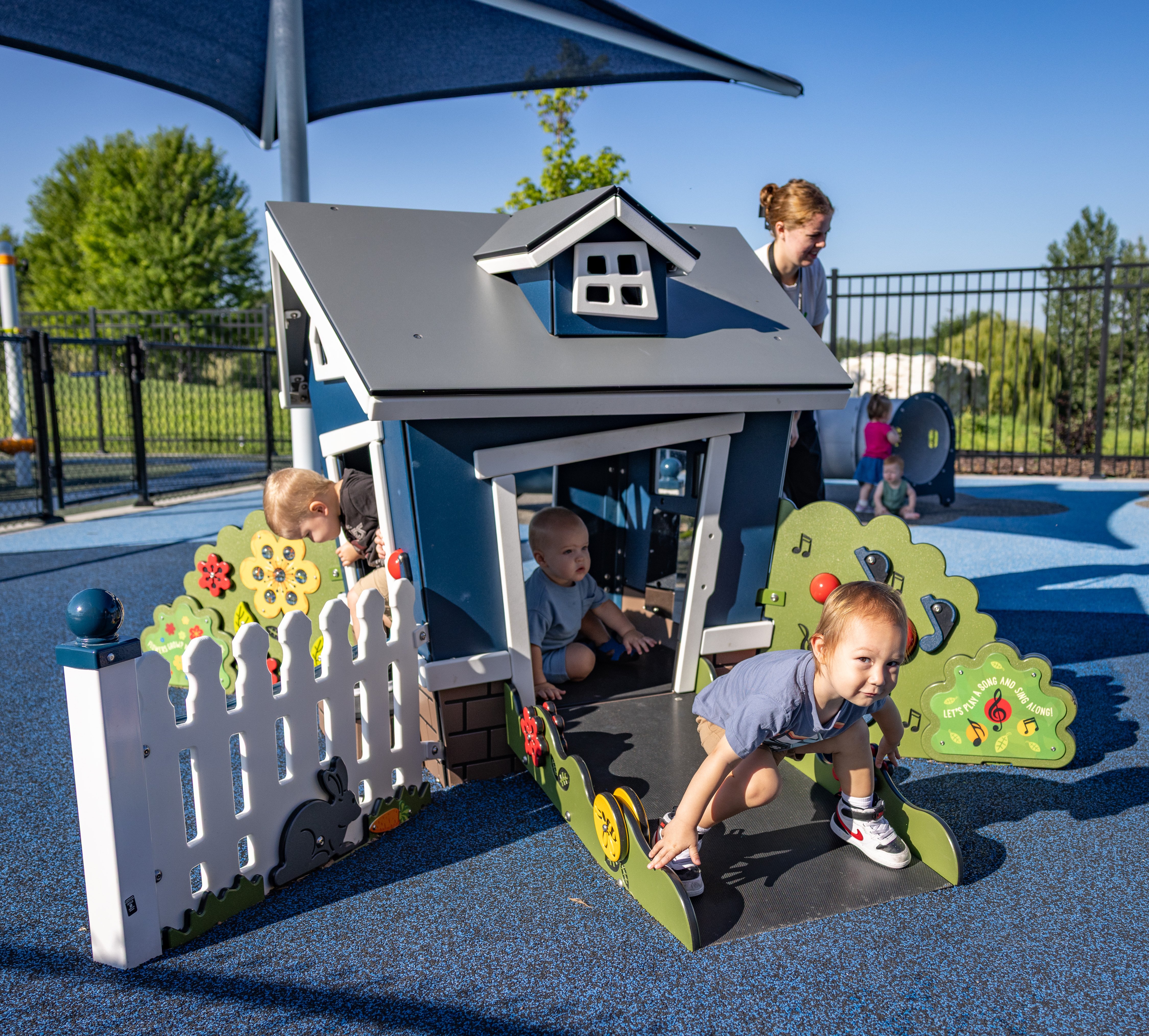 MN - The Creation of the World Playground at Grace Church - 13