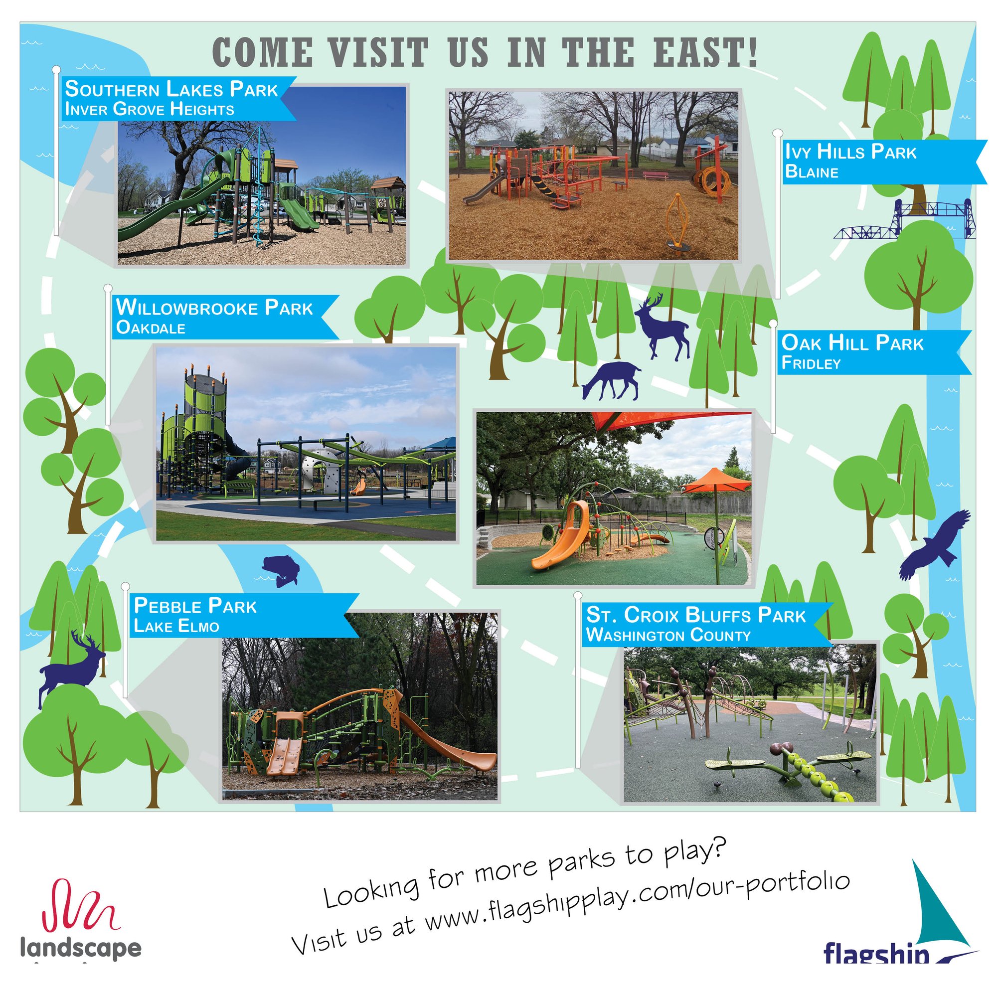 Playgrounds to Visit 2025 East