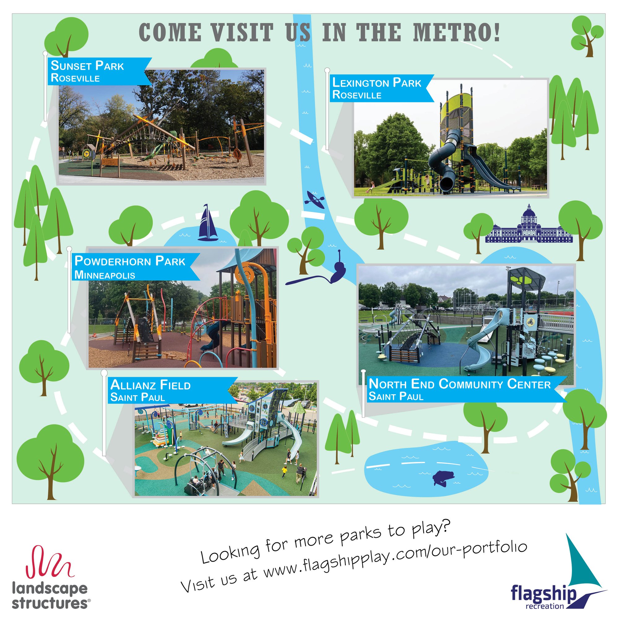 Playgrounds to Visit 2025 Metro