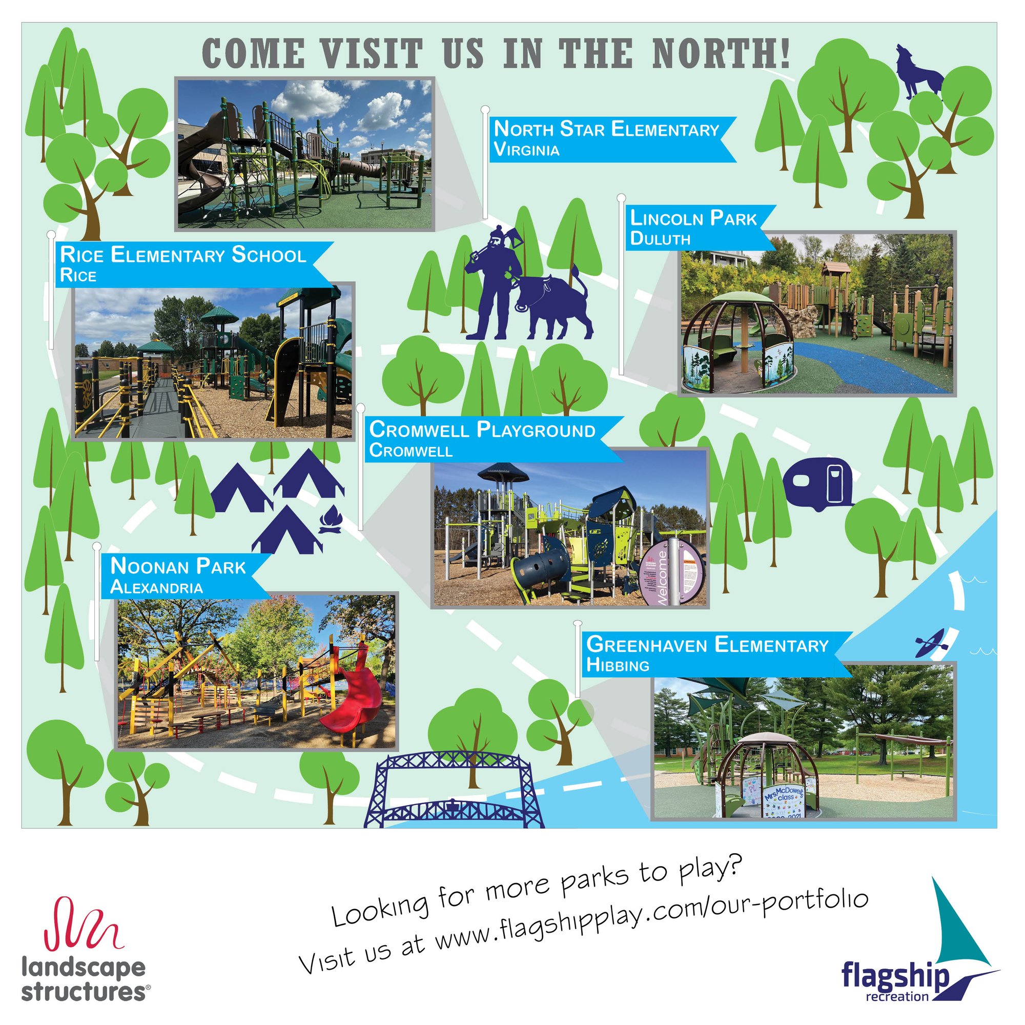 Playgrounds to Visit 2025 North