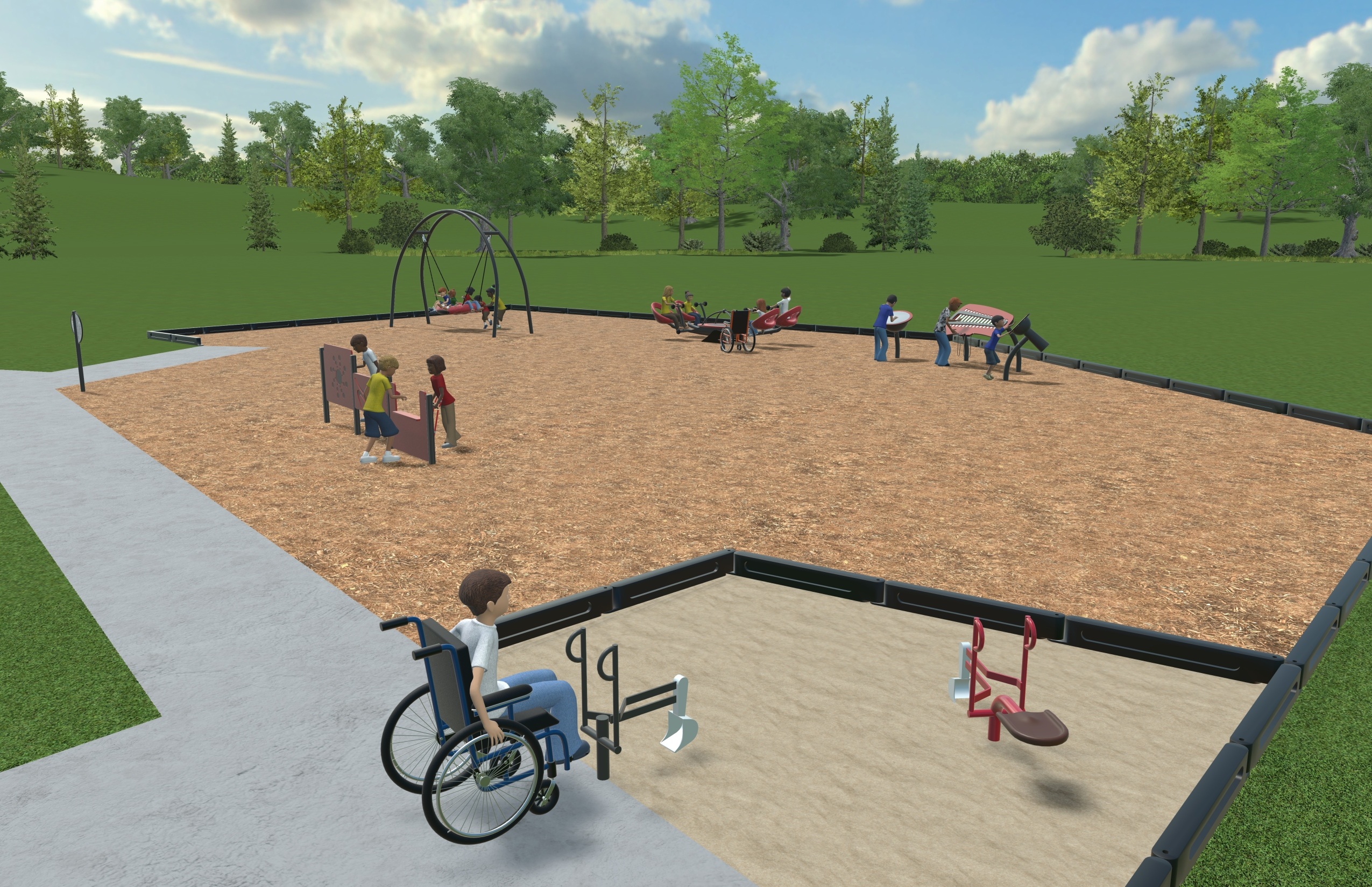 Ellendale dreams up inclusive playground