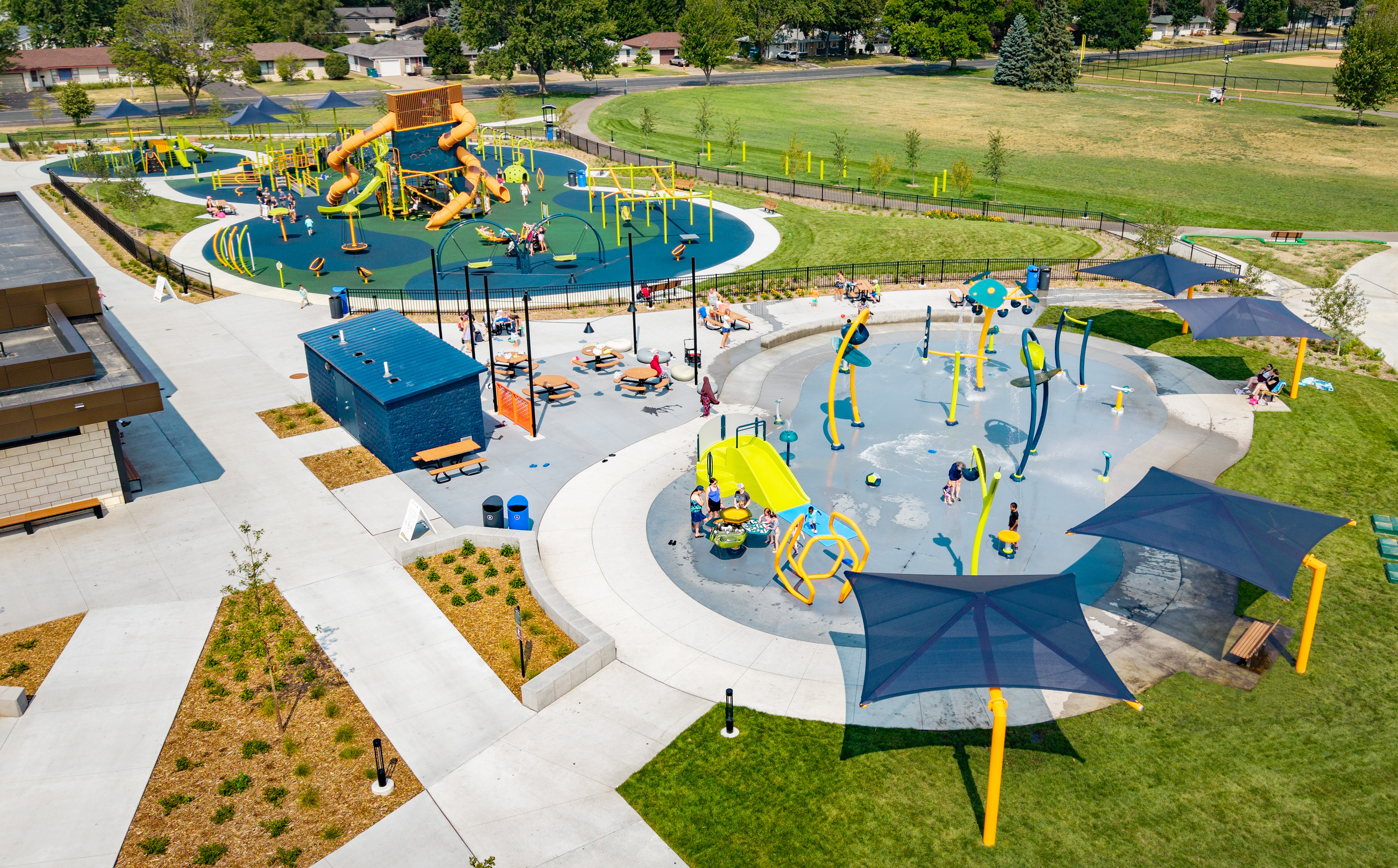 Fridley Commons playground