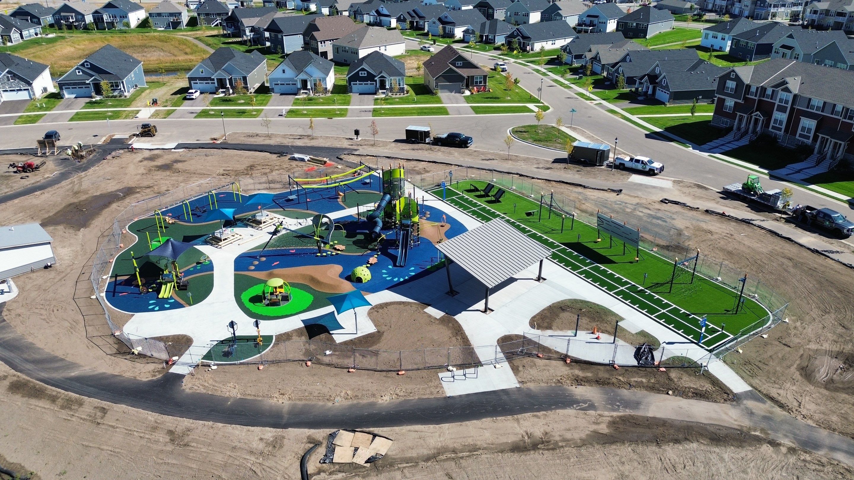 Poured-In-Place safety surfacing