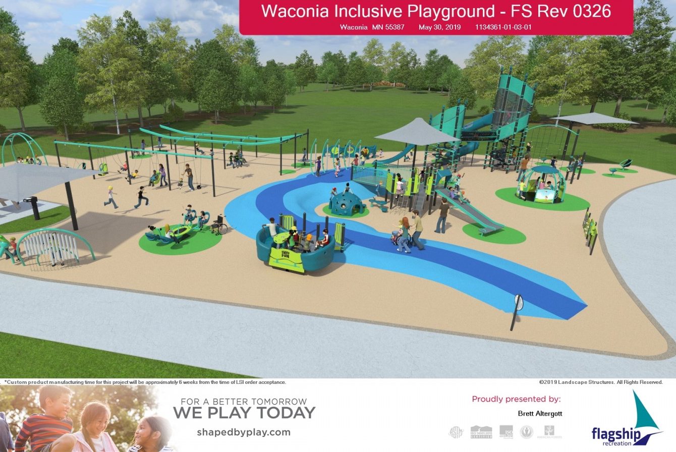 KSTP Showcases Waconia Inclusive Playground Plans