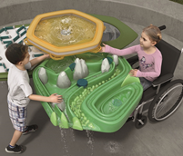 Water Play By Landscape Structures Encourages Inclusive Play