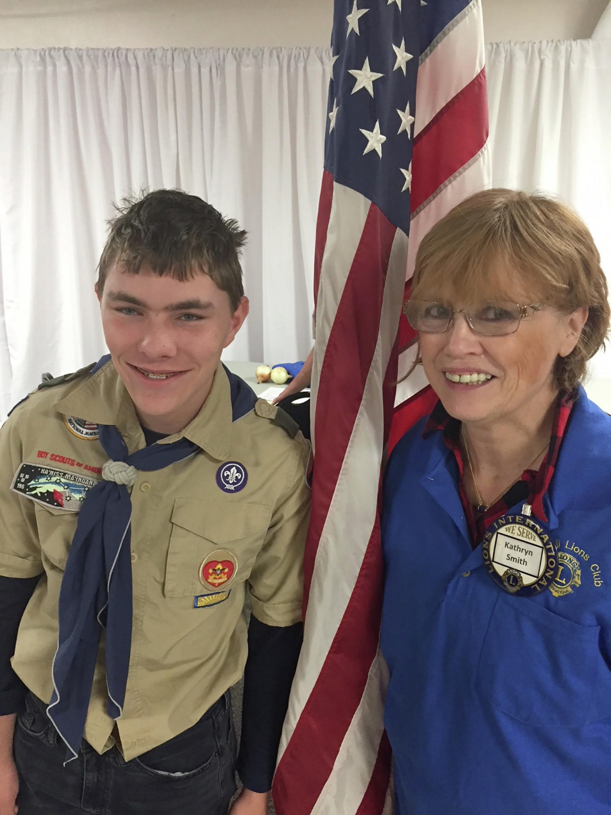 Bemidji Lions Club & Eagle Scout Troup Donate Playground Equipment & Installation