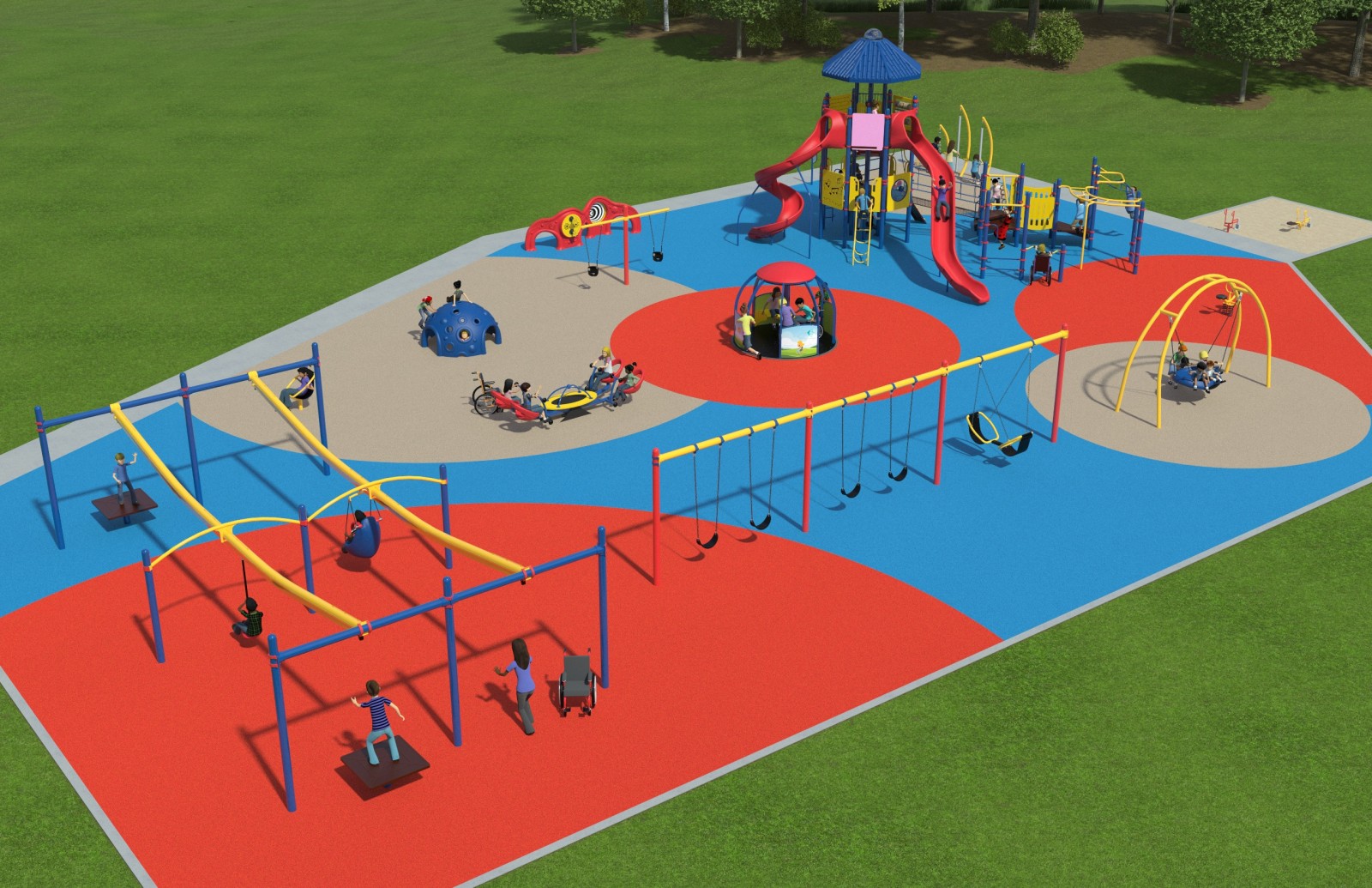 Worthington's Chautauqua Inclusive Playground