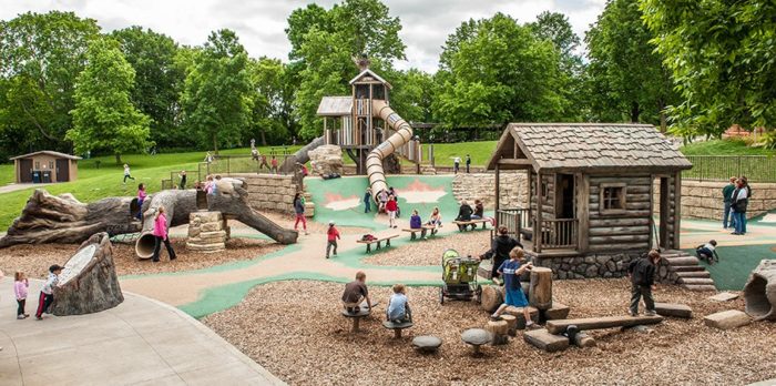 Big Woods at Lake Rebecca Playground